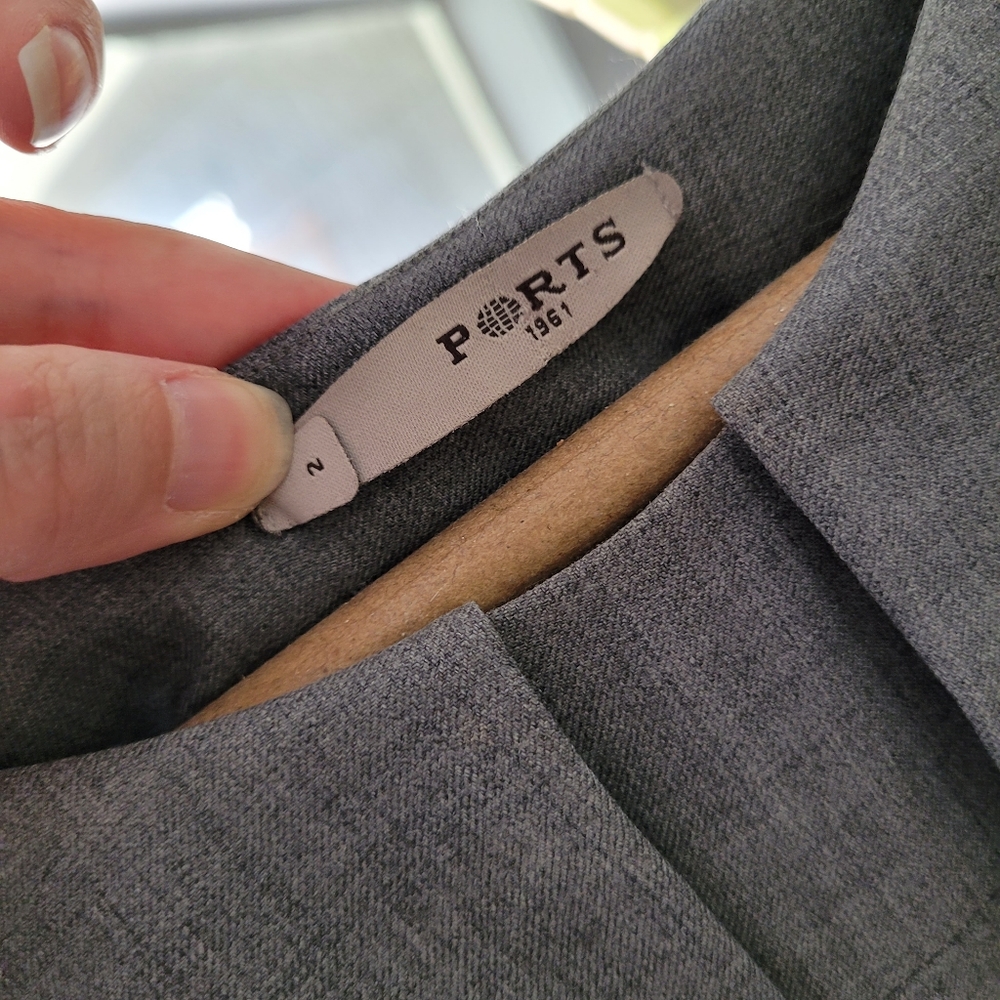Ports 1961 Wool Dress w/ 100% Silk Lining - Picture 2 of 5